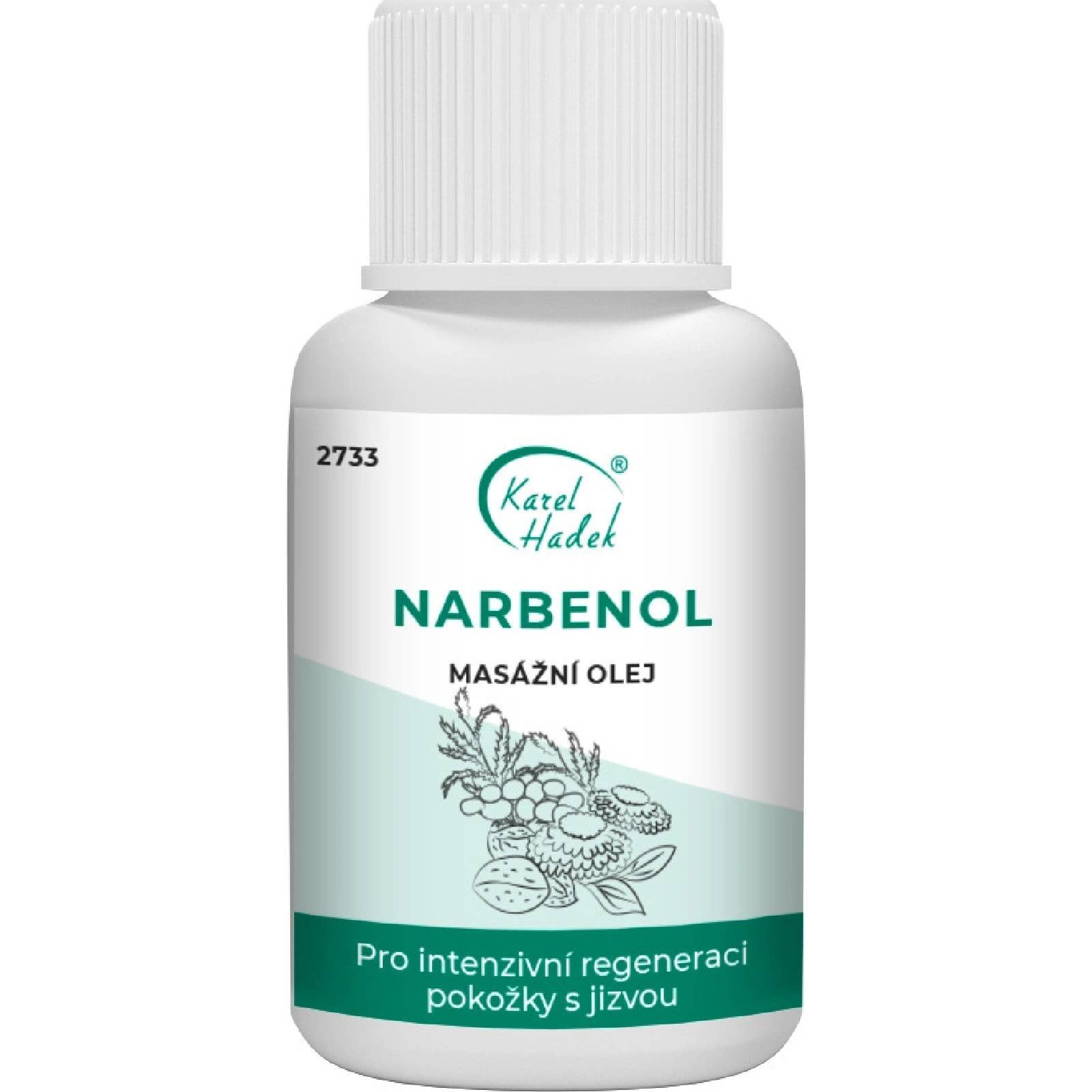 Karel Hadek Narbenol masážní olej 20 ml 